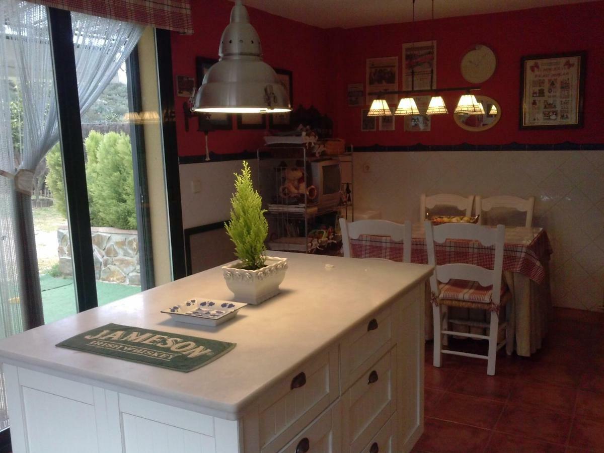 Casa Encantadora Con Piscina Privada Y Chimenea Villa Las Jaras Eksteriør billede
