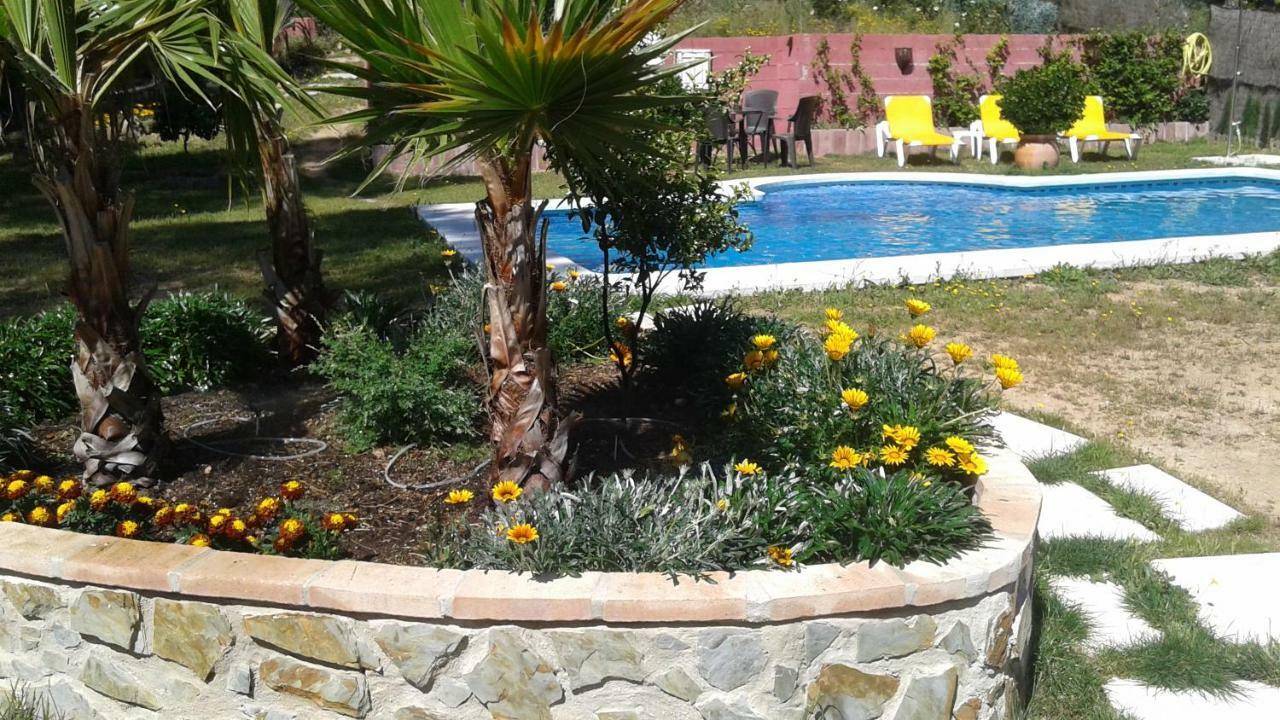 Casa Encantadora Con Piscina Privada Y Chimenea Villa Las Jaras Eksteriør billede