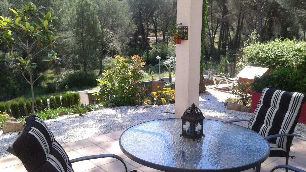 Casa Encantadora Con Piscina Privada Y Chimenea Villa Las Jaras Eksteriør billede