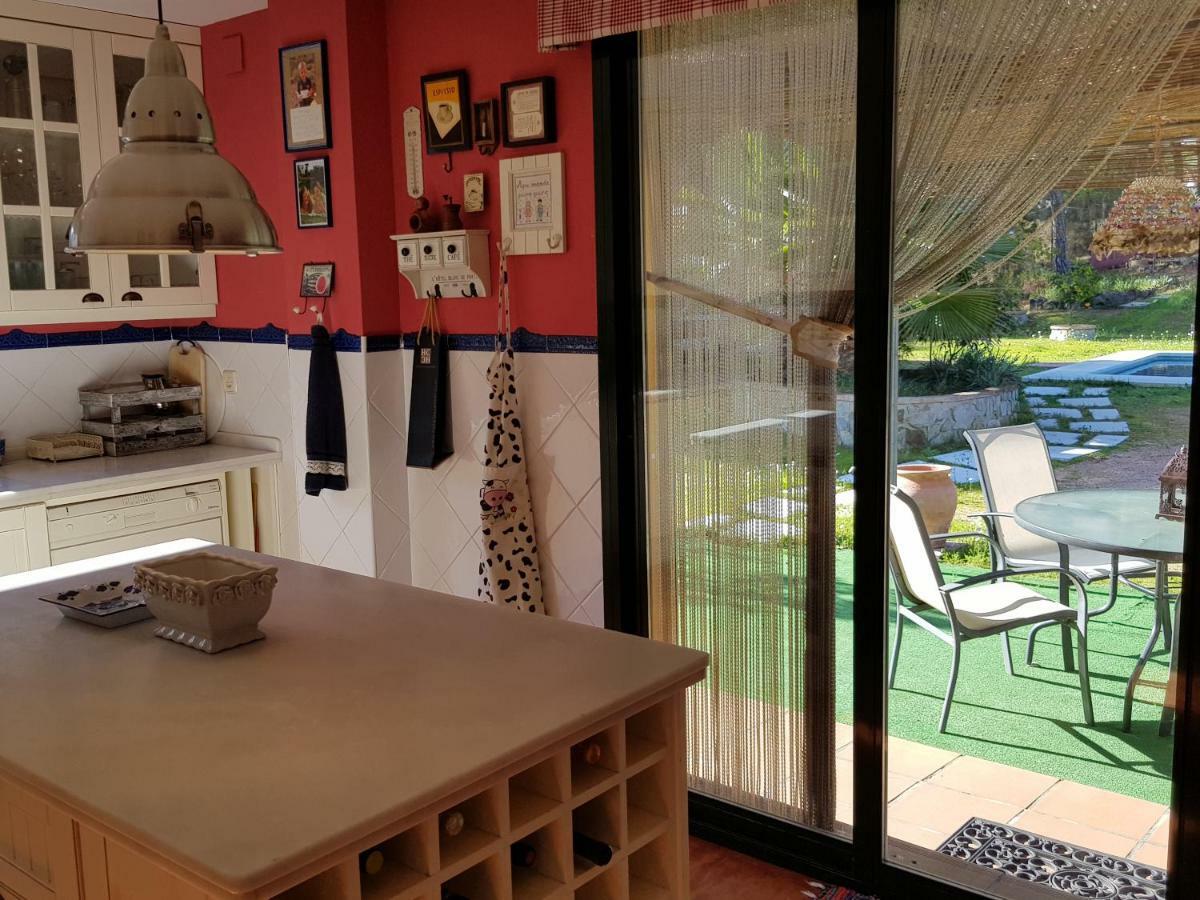 Casa Encantadora Con Piscina Privada Y Chimenea Villa Las Jaras Eksteriør billede
